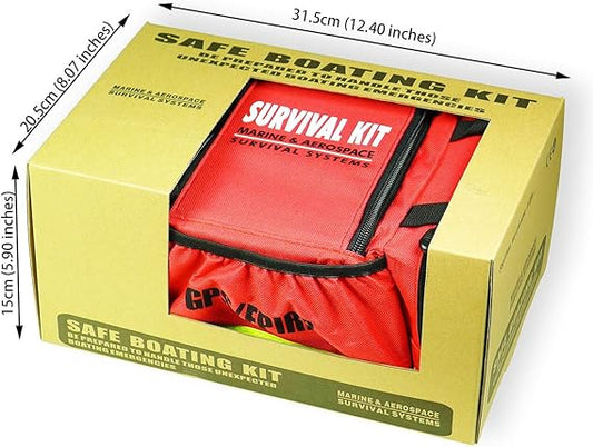Boat Safety Kit for Boating Sailing Kayaking Fishing Marine Safety Required by Coast Guard